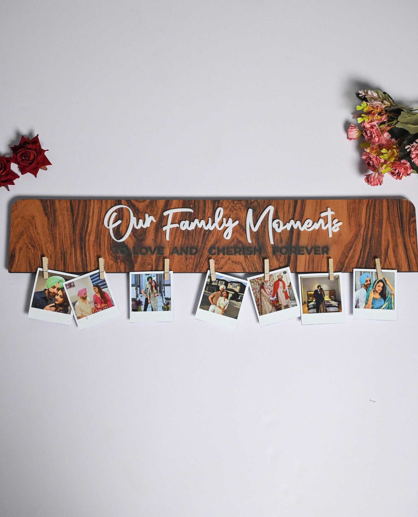 Family Moment Board Light Brown,Brown - Image 5