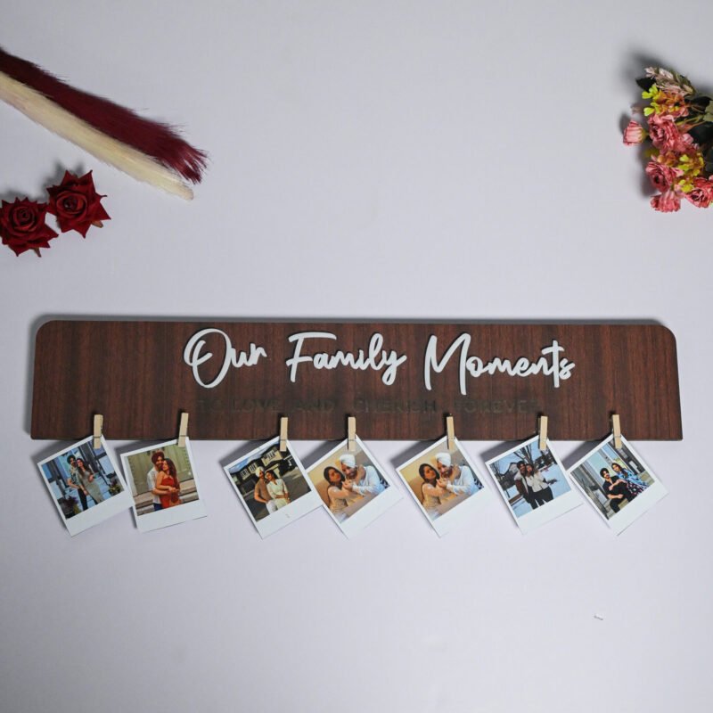 Family Moment Board Light Brown,Brown